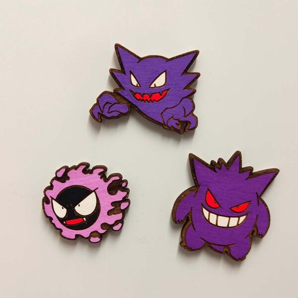 Ímanes do Pokémon - Evoluções Ghastly - Image 2