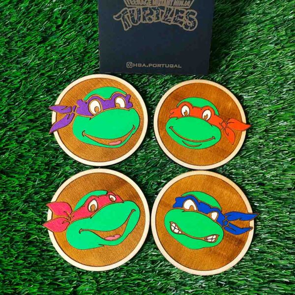 Bases para Copos - Tartarugas Ninja - Image 2