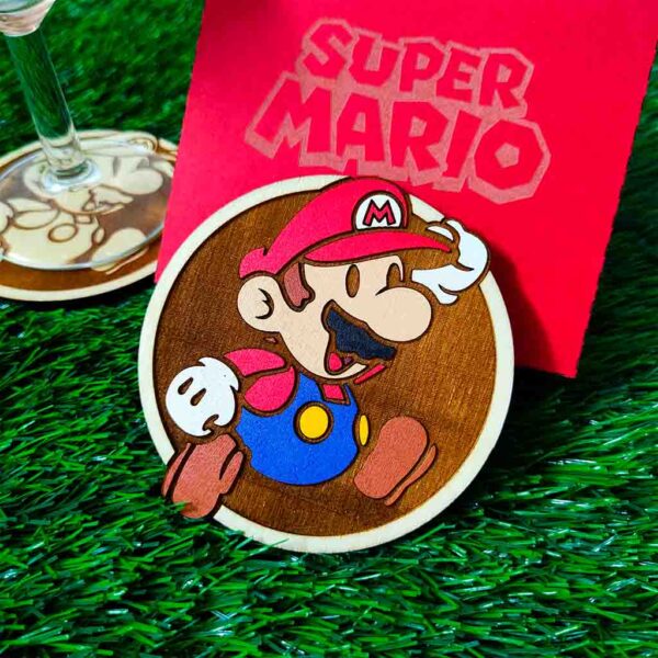 Bases para Copos - Super Mario - Image 2
