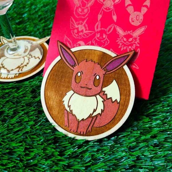 Bases para Copos - Evoluções Eevee - Image 2