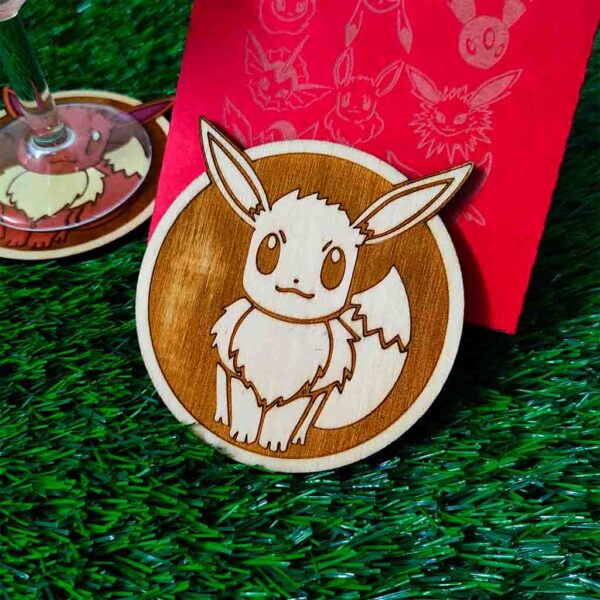 Bases para Copos - Evoluções Eevee - Image 2