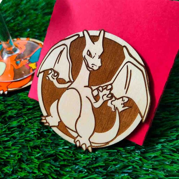 Bases para Copos - Evoluções Charmander - Image 5