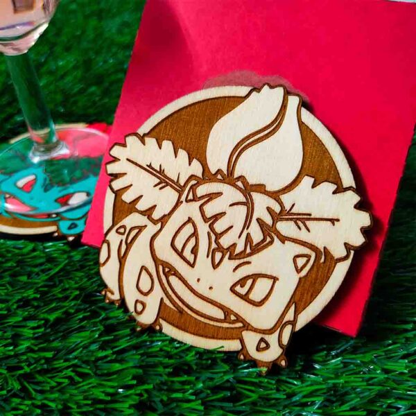 Bases para Copos - Evoluções Bulbasaur - Image 4