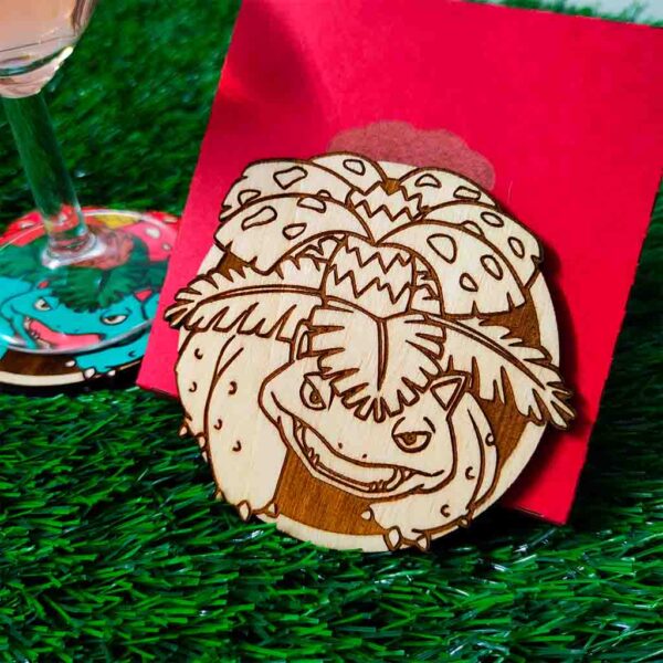 Bases para Copos - Evoluções Bulbasaur - Image 5