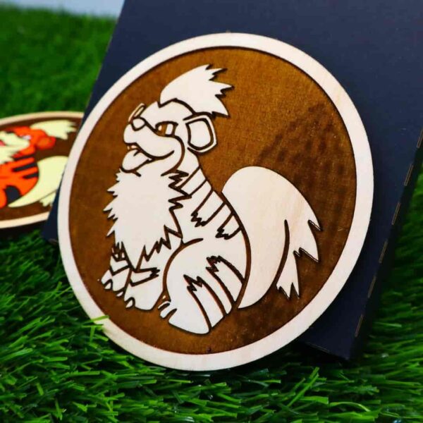 Base para Copos Pokémon - Growlithe e Arcanine - Image 4