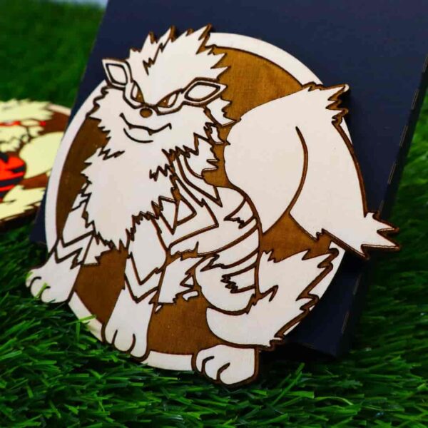 Base para Copos Pokémon - Growlithe e Arcanine - Image 6