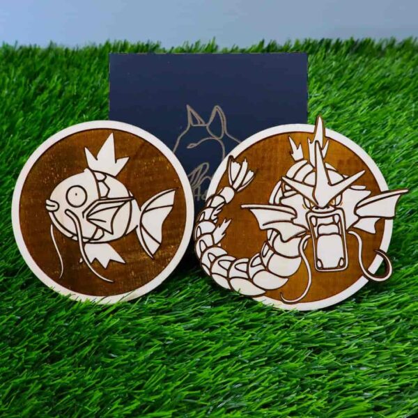 Base para Copos Pokémon - Magikarp e Gyarados - Image 2