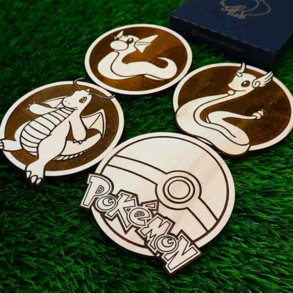 Base para Copos Pokémon - Dratini, Dragonair, Dragonite - Image 2