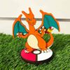 estatueta 3D do pokémon charizard, wooden 3d charizard pokémon statuette, geek anime fan