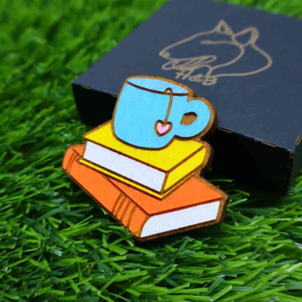 Ímanes de Livros e Chá - Image 2
