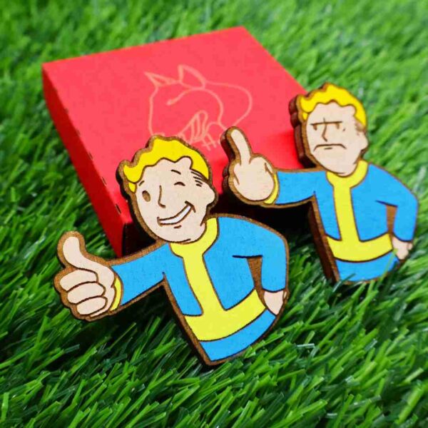 Ímanes Fallout - Vault Boy e Mad Vault Boy - Image 3