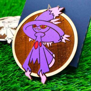 Porta-copos Pokémon em madeira certificada de reflorestamento, cortados e gravados a laser, pintados com cores vibrantes e envernizados para maior durabilidade | Pokémon coasters made of certified reforestation wood, laser cut and engraved, painted with vibrant colors and varnished for extra durability