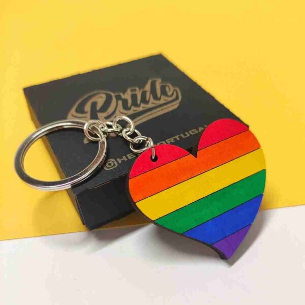 Porta-chaves de Coração LGBT - Image 2