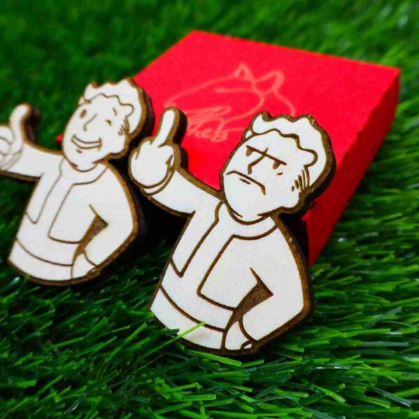 Ímanes Fallout - Vault Boy e Mad Vault Boy - Image 6
