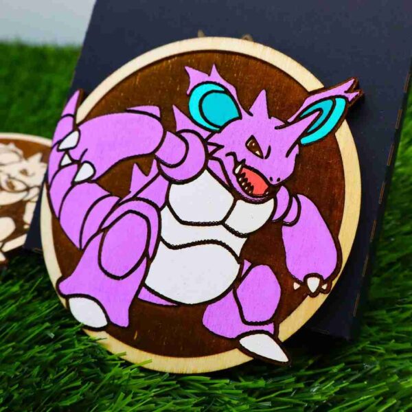 Base para Copos Pokémon - Nidoking - Image 2