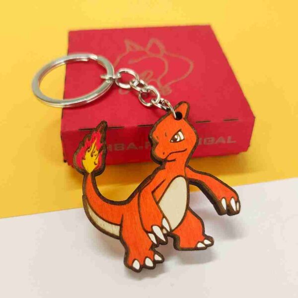 Porta-chaves Pokémon - Charmander, Charmeleon, Charizard - Image 3