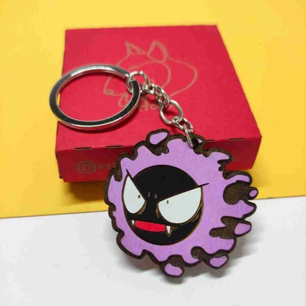 Porta-chaves Pokémon - Ghastly, Haunter e Gengar - Image 2