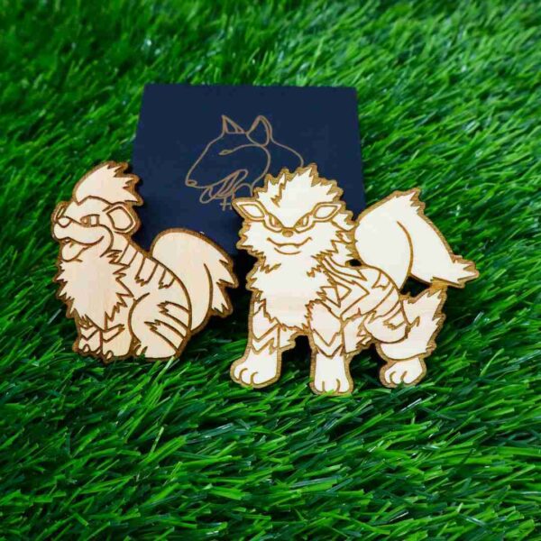 Íman Pokémon - Growlithe e Arcanine - Image 2
