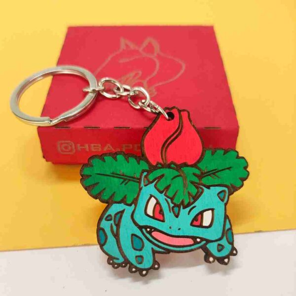 Porta-chaves Pokémon - Bulbasaur, Ivysaur e Venusaur - Image 3