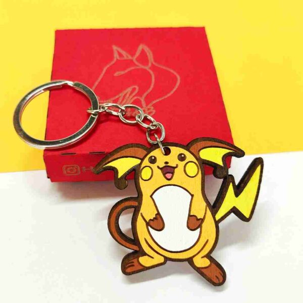 Porta-chaves Pokémon - Pichu, Pikachu, Raichu - Image 4