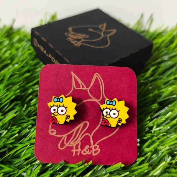 Brincos dos Simpsons - Bart, Lisa e Maggie - Image 4