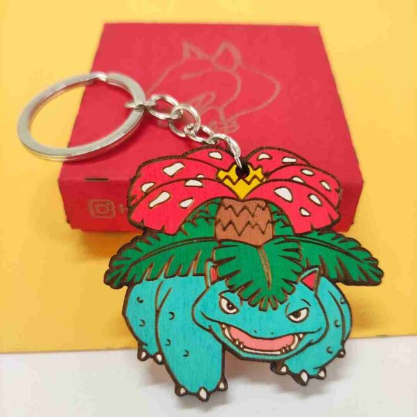 Porta-chaves Pokémon - Bulbasaur, Ivysaur e Venusaur - Image 4