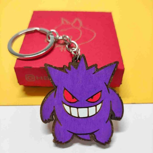 Porta-chaves Pokémon - Ghastly, Haunter e Gengar - Image 4