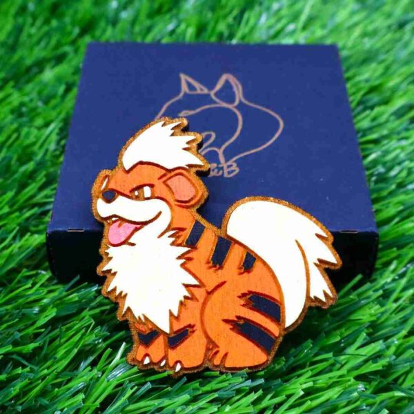 Íman Pokémon - Growlithe e Arcanine - Image 3