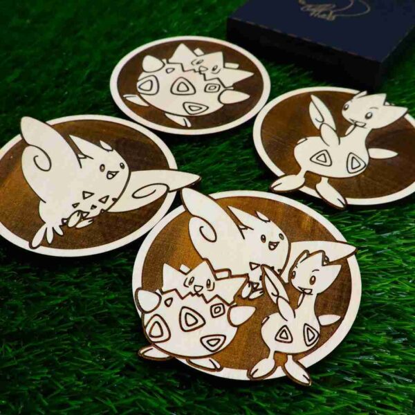 Base para Copos Pokémon - Togepi, Togetic, Togekiss - Image 2
