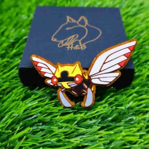 Ímãs de Pokémon feitos em madeira com corte e gravação a laser, pintados com cores vibrantes ou em versão gravada, trazendo à vida personagens icônicos como Pikachu, Charizard, Bulbasaur e Eevee, com super ímãs de neodímio para fixação forte e durável | Laser cut and engraved Pokémon wooden magnets, hand-painted in vibrant colors or elegant engraved style, featuring iconic characters like Pikachu, Charizard, Bulbasaur, and Eevee, equipped with strong neodymium magnets for secure hold.