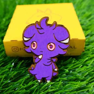 Ímãs de Pokémon feitos em madeira com corte e gravação a laser, pintados com cores vibrantes ou em versão gravada, trazendo à vida personagens icônicos como Pikachu, Charizard, Bulbasaur e Eevee, com super ímãs de neodímio para fixação forte e durável | Laser cut and engraved Pokémon wooden magnets, hand-painted in vibrant colors or elegant engraved style, featuring iconic characters like Pikachu, Charizard, Bulbasaur, and Eevee, equipped with strong neodymium magnets for secure hold.